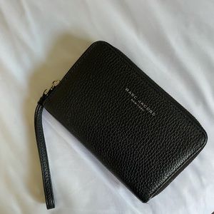 Black Marc jacobs wallet wristlet